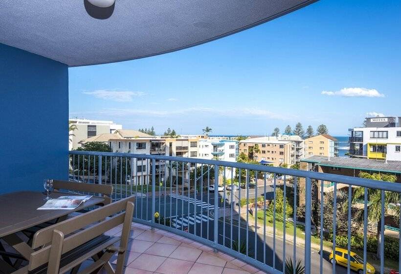 침실 1개 바다 전망 아파트, Centrepoint Apartments Caloundra