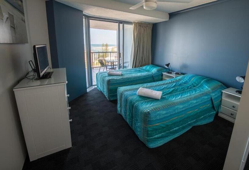 2침실 디럭스 아파트 바다 전망, Centrepoint Apartments Caloundra