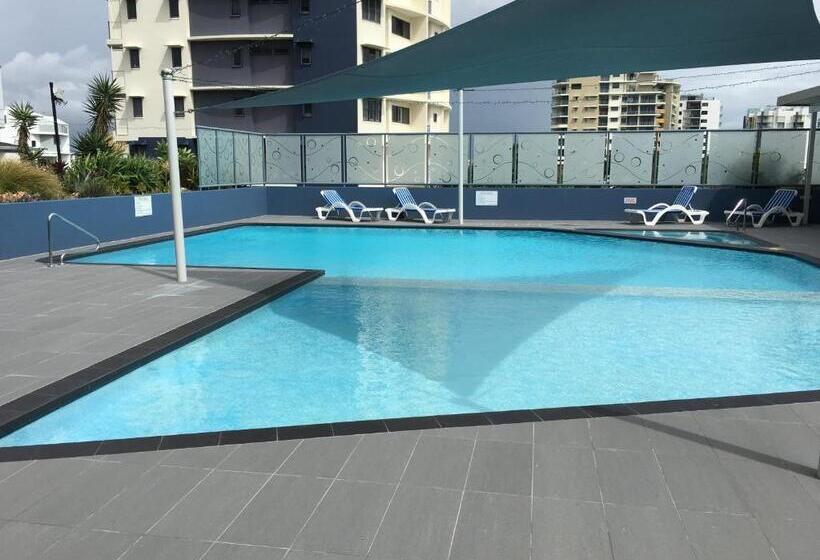 3침실 디럭스 아파트 바다 전망, Centrepoint Apartments Caloundra