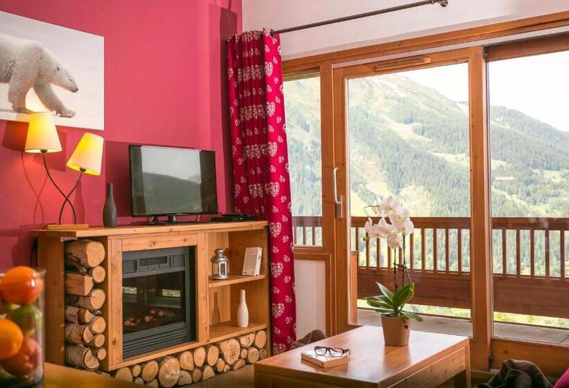 شقة كومفورت غرفتين نوم, Residence Club Mmv L Etoile Des Cimes