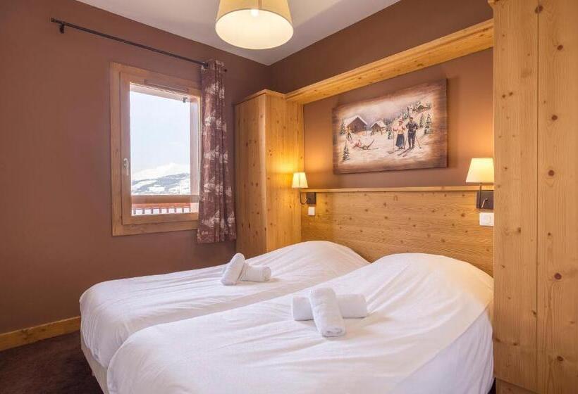 شقة عائلية غرفتين نوم, Residence Club Mmv L Etoile Des Cimes