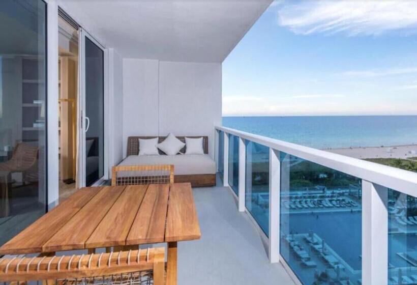 디럭스 스위트 바다 전망, 1 Hotel & Homes Miami Beach Oceanfront Residence Suites By Joe Semary