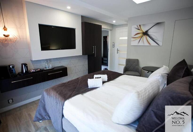 Апартаменты 1 Спальня Нижний Этаж, Willowa No. 5 Apartaments