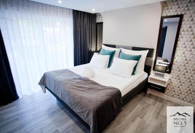 Апартаменты 1 Спальня Вид на Сад, Willowa No. 5 Apartaments