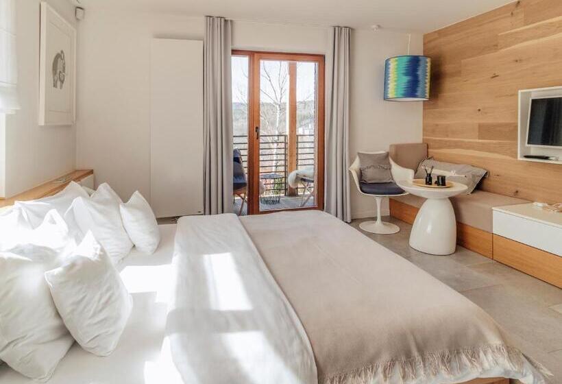 Номер Deluxe с Балконом, Zimowy Domek Boutique Rooms   Adults Only Vege