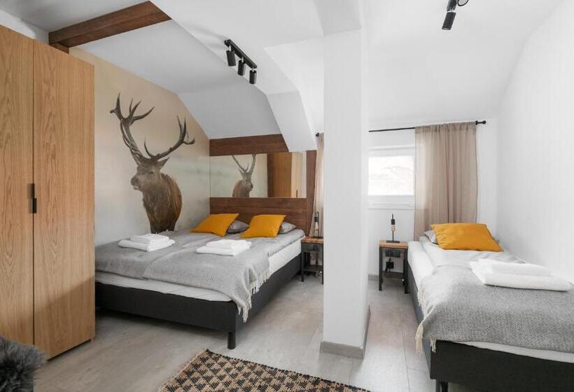 شقة غرفتين, Aparthotel Narciarska 2
