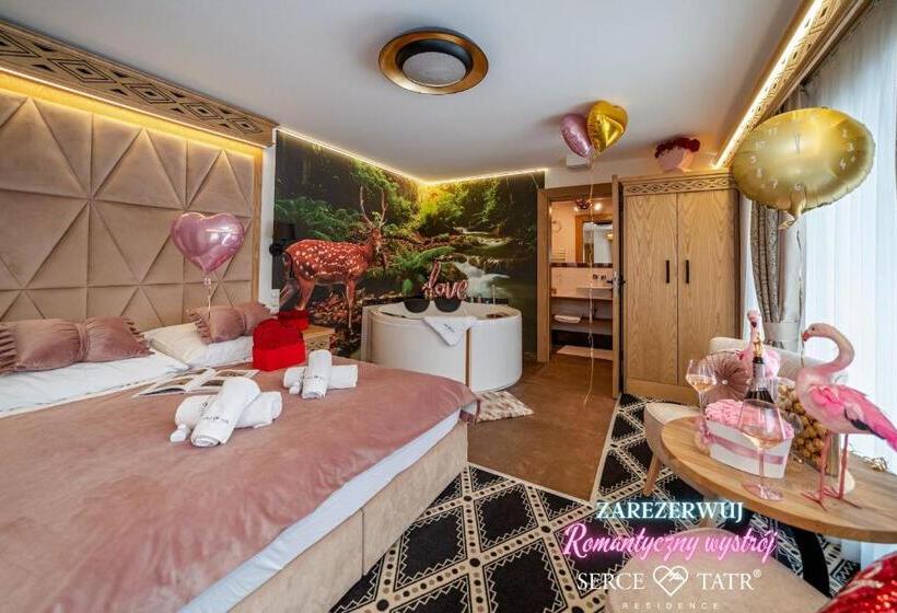 Номер Deluxe с Гидромассажем, Serce Tatr Residence Zakopane   Blisko Krupówek