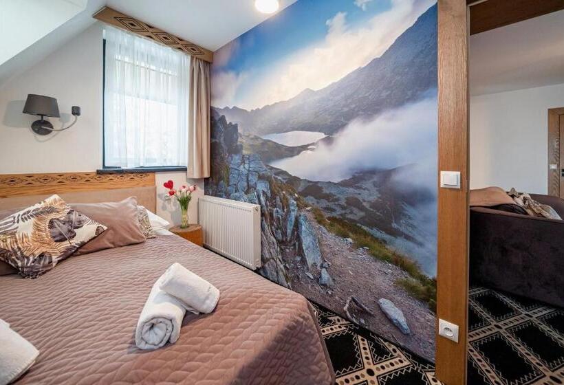 Апартаменты 2 Спальни, Serce Tatr Residence Zakopane   Blisko Krupówek