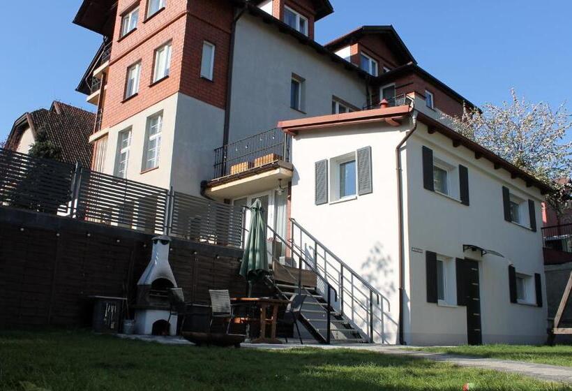 اتاق اکونومی, Villa Agatomdom Gdańsk, Taras Grill Kuchnia, 1800m Stare Miasto Gdańsk
