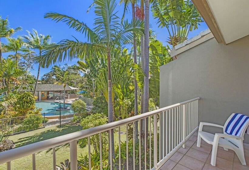 带露台两卧住房, Noosa Village River Resort