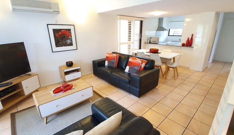 带露台两卧住房, Noosa Village River Resort