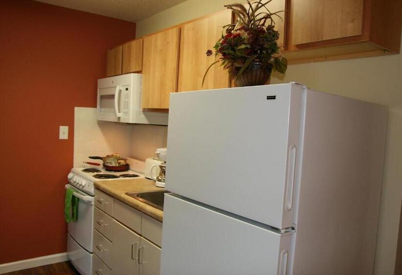 带大床的套房, Affordable Suites Of America Fredericksburg