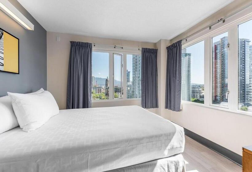 バス共有のスタンダードルーム, Ywca Hotel Vancouver