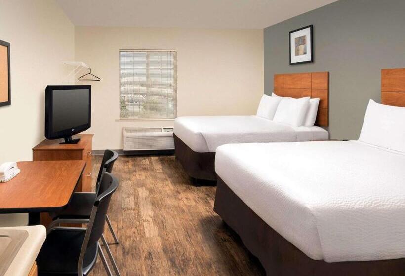 带2个双人床的标准工作室, Extended Stay America Select Suites  Salt Lake City  West Valley City
