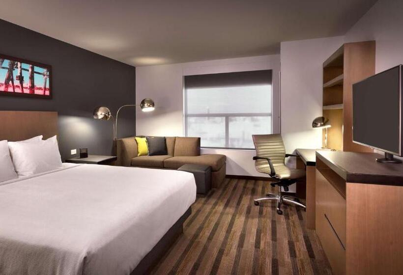 Номер Стандарт Кровать Кинг Адаптированный для Инвалидов, Hyatt House Salt Lake City Downtown