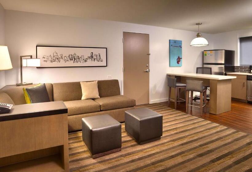 Студио Стандарт Кровать Кинг, Hyatt House Salt Lake City Downtown