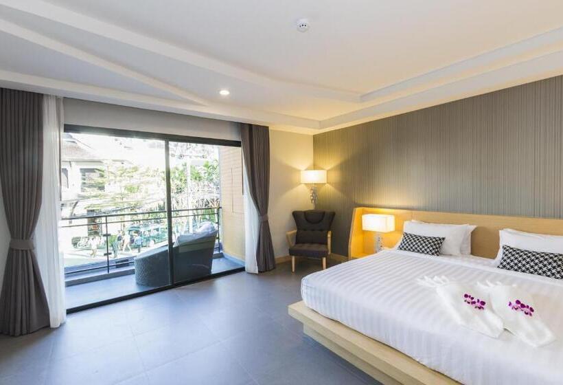 اتاق لوکس با بالکن, The Capuchin Hotel Krabi, Ao Nang Beach   Sha Plus