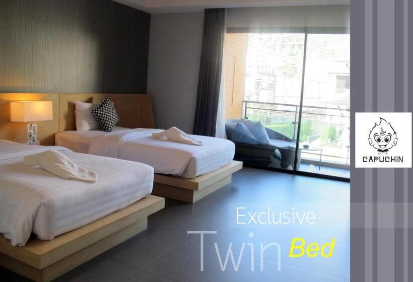 اتاق لوکس با بالکن, The Capuchin Hotel Krabi, Ao Nang Beach   Sha Plus