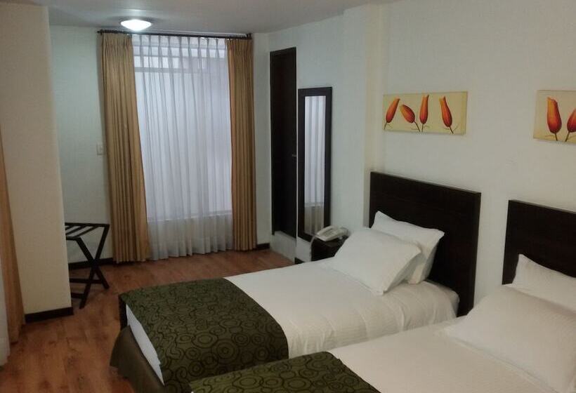 4인용 스탠다드 룸, Europa Hotel Boutique Manizales