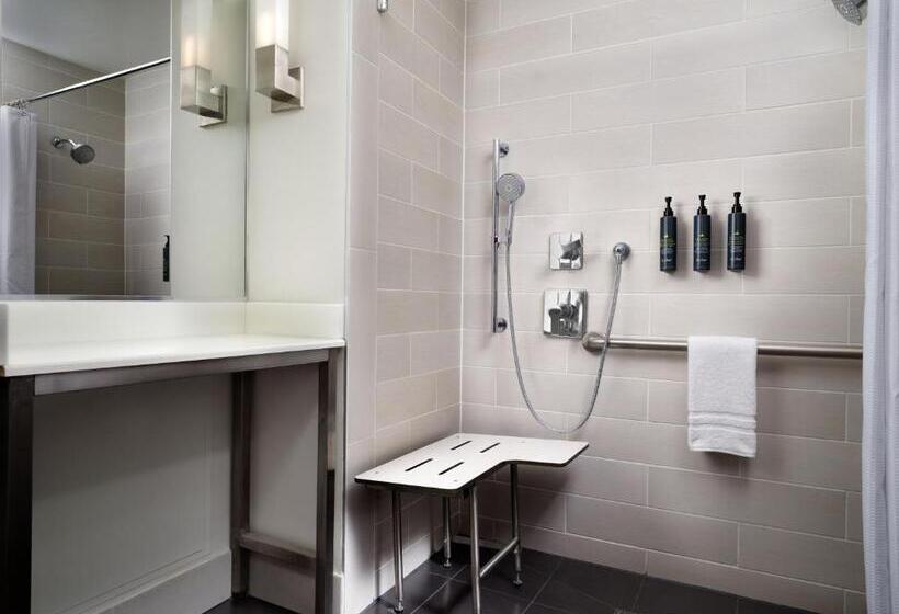 장애인을 위한 킹사이즈 침대 스탠다드 룸, Aloft El Segundo  Los Angeles Airport