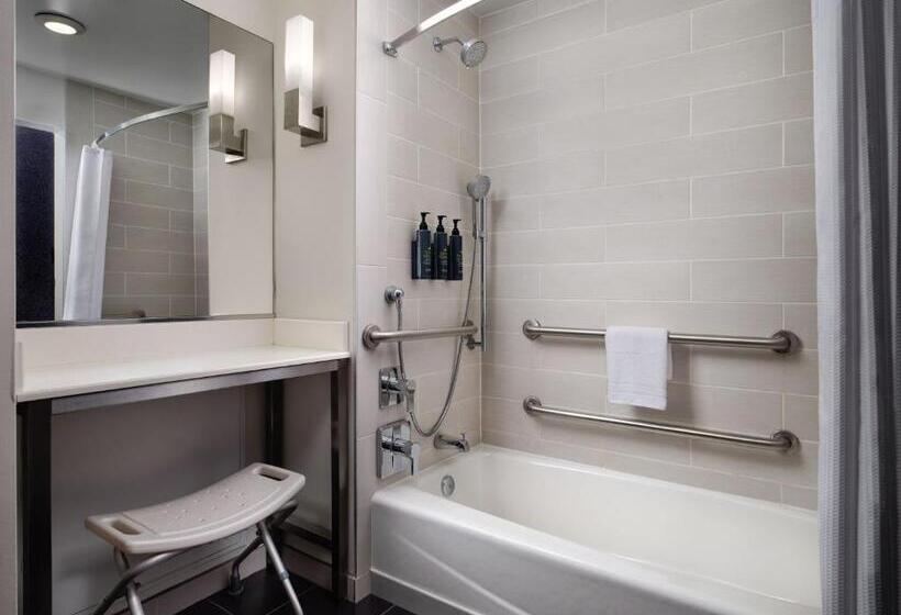 장애인을 위한 킹사이즈 침대 스탠다드 룸, Aloft El Segundo  Los Angeles Airport