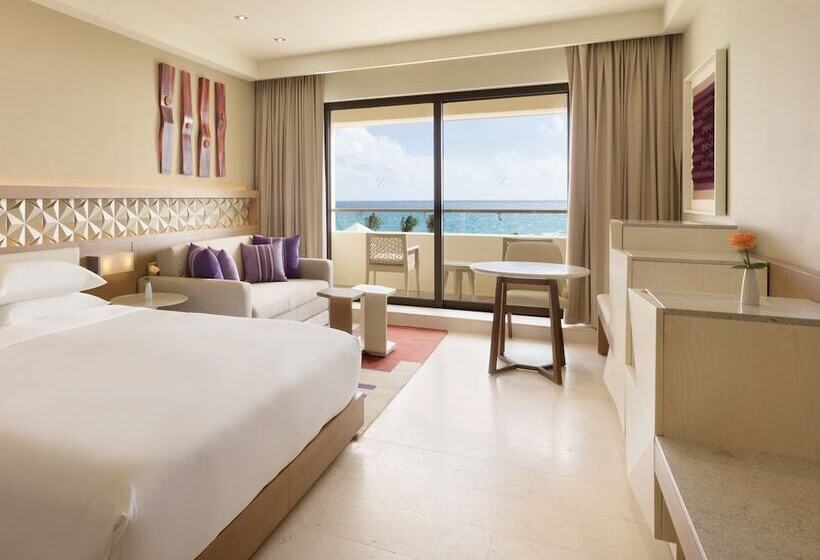 オーシャンビューのクラブルーム, Hyatt Ziva Cancun