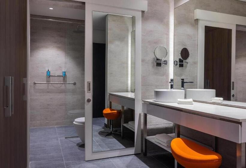 带2个卧室的套房, Aloft Dubai Airport