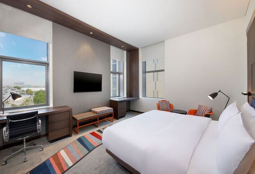 带2个卧室的套房, Aloft Dubai Airport