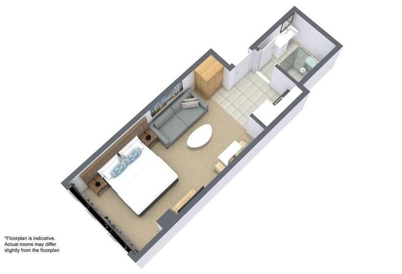 스탠다드 스튜디오, Adina Apartment Hotel Auckland Britomart