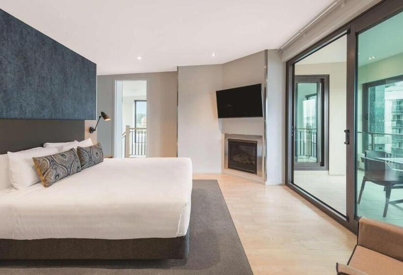 1침실 펜트하우스 아파트, Adina Apartment Hotel Auckland Britomart