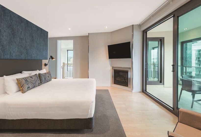 1침실 펜트하우스 아파트, Adina Apartment Hotel Auckland Britomart
