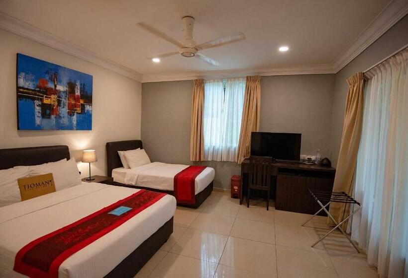 اتاق لوکس سه تخته, Tioman Dive Resort