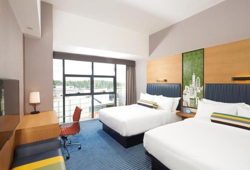 Номер Стандарт 2 Двуспальные Кровати, Aloft Dongguan Songshan Lake