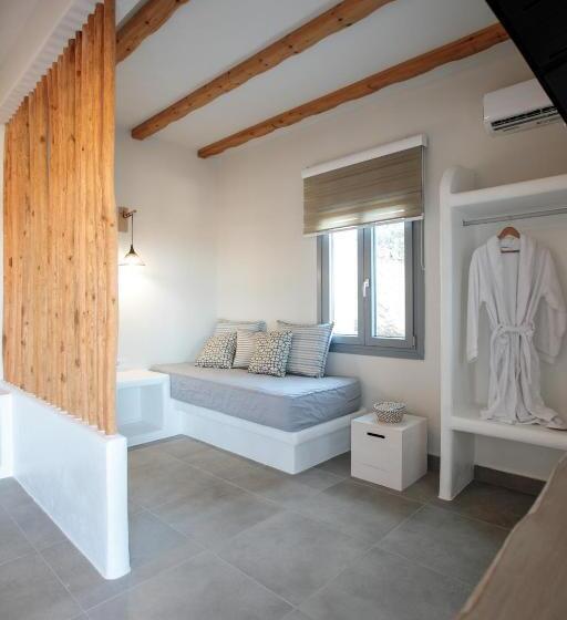 豪华海景房带阳台, Africanis Bungalows