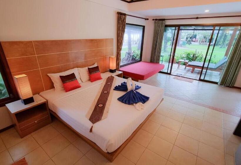 جناح ديلوكس مطل على البحر, Golden Bay Cottage   Sha Extra Plus