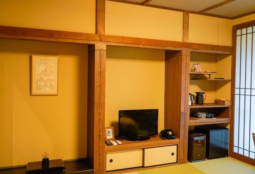 标准间带阳台, Shima Onsen Kashiwaya Ryokan