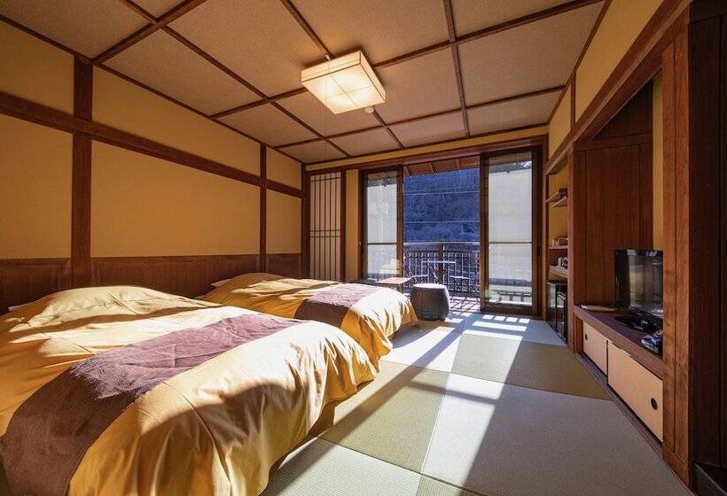 标准间, Shima Onsen Kashiwaya Ryokan