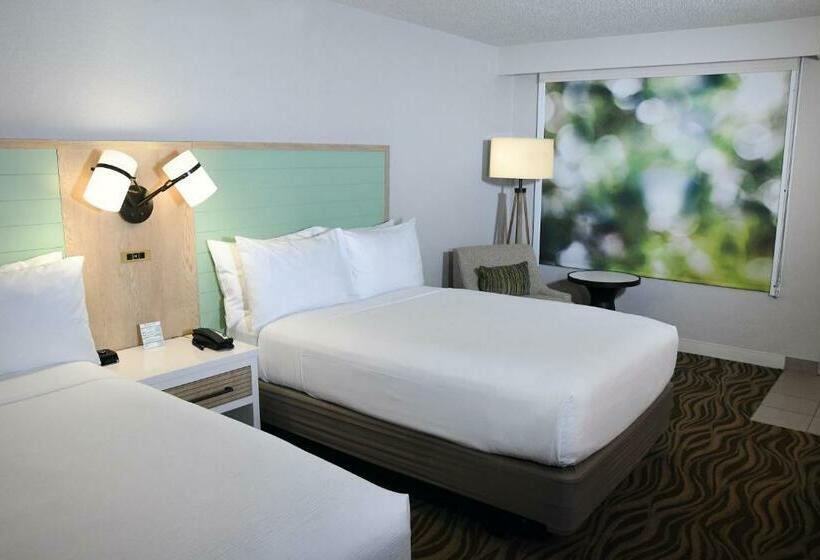 Номер Стандарт 2 Двуспальные Кровати, Wyndham Garden Lake Buena Vista Disney Springs® Resort Area