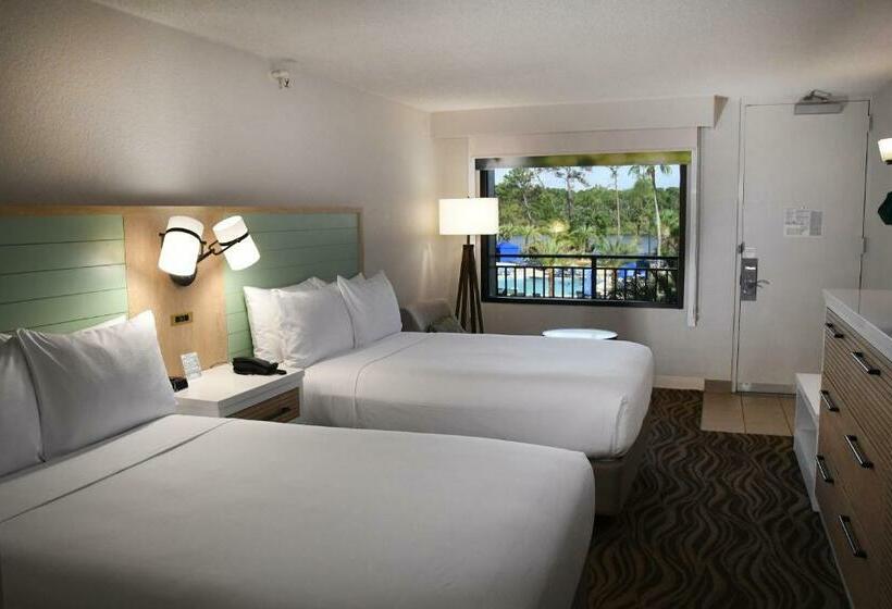 Номер Стандарт 2 Двуспальные Кровати, Wyndham Garden Lake Buena Vista Disney Springs® Resort Area