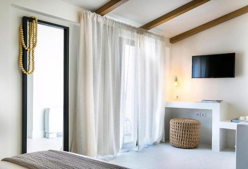 수피리어 룸 측면 바다 전망, Kefalonia Grand
