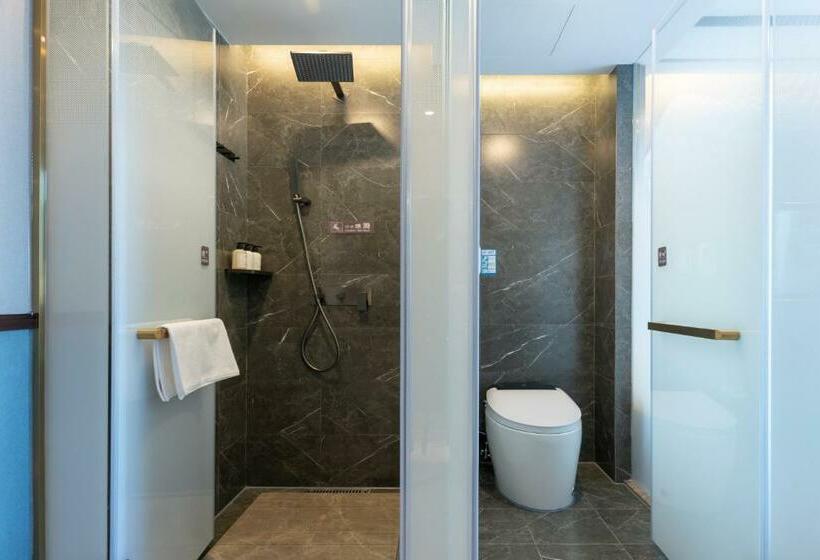 اتاق استاندارد با تخت بزرگ, Time Traveller Boutique Hotel   Near Beijing National Stadium , Olympic Forest Park , National Conve