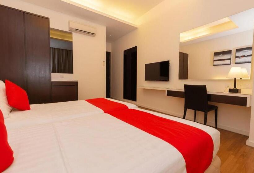 Chambre Deluxe, Mio Boutique Hotel Melaka