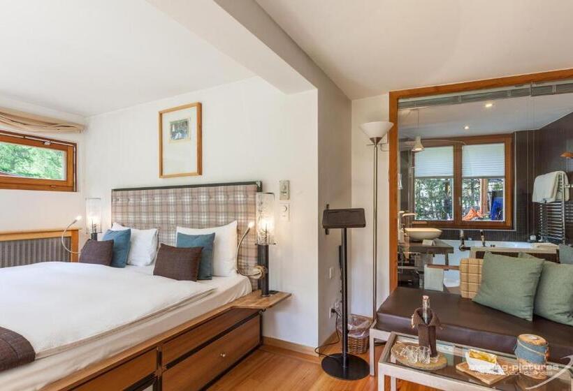 シングルデラックスルーム, Suitenhotel Zurbriggen