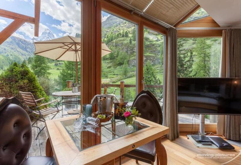 シングルデラックスルーム, Suitenhotel Zurbriggen