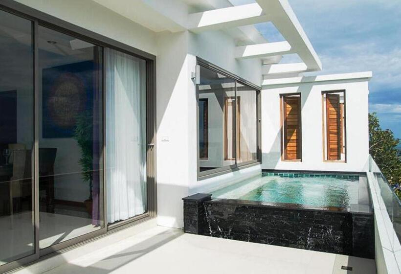 １ベッドルームペントハウスアパート, Tropical Sea View Residence