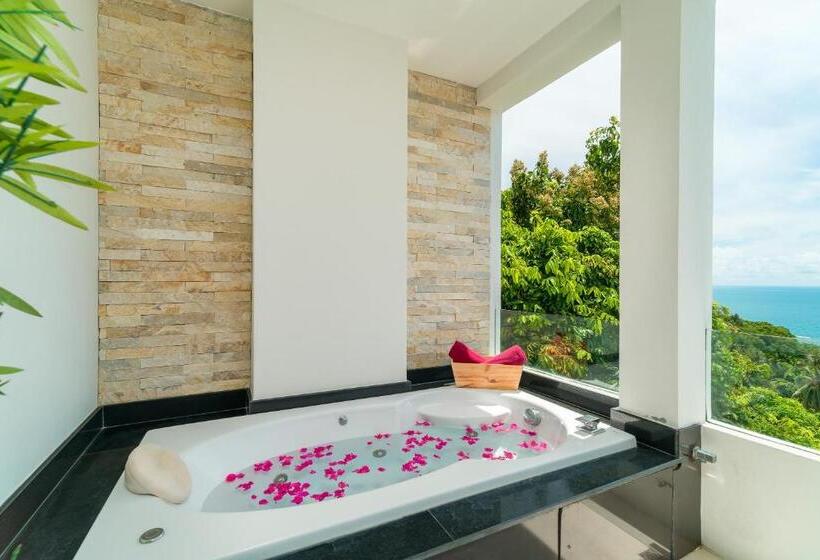１ベッドルームのデラックスアパートメント, Tropical Sea View Residence