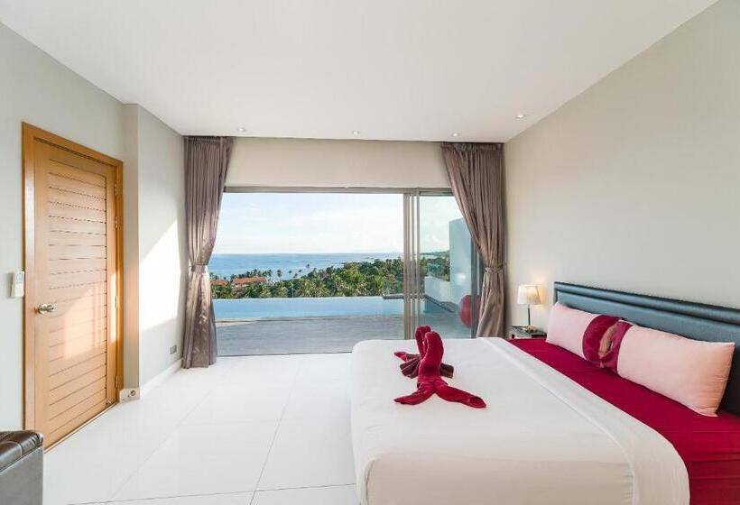 オーシャンビューの１ベッドルームビラ, Tropical Sea View Residence