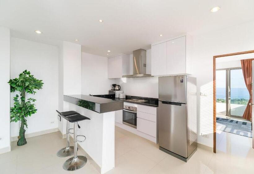１ベッドルームドゥプレックスアパートメント, Tropical Sea View Residence