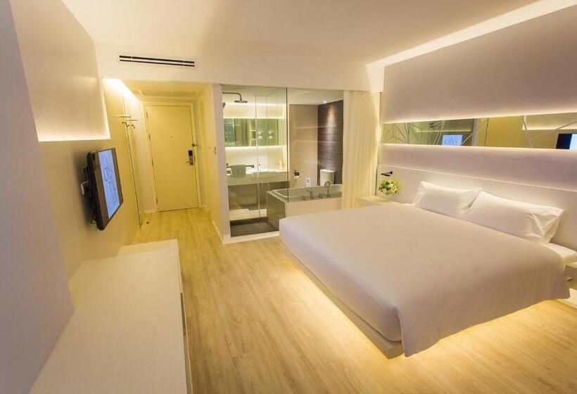 Люкс Deluxe Кровать Кинг, Crystal Hotel Hat Yai