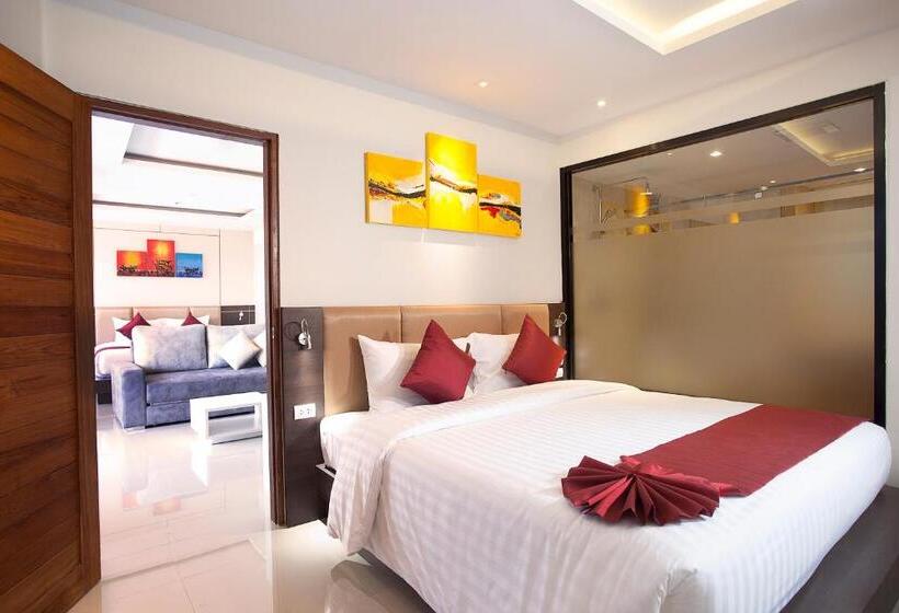 패밀리 룸, Paripas Patong Resort   Sha Extra Plus